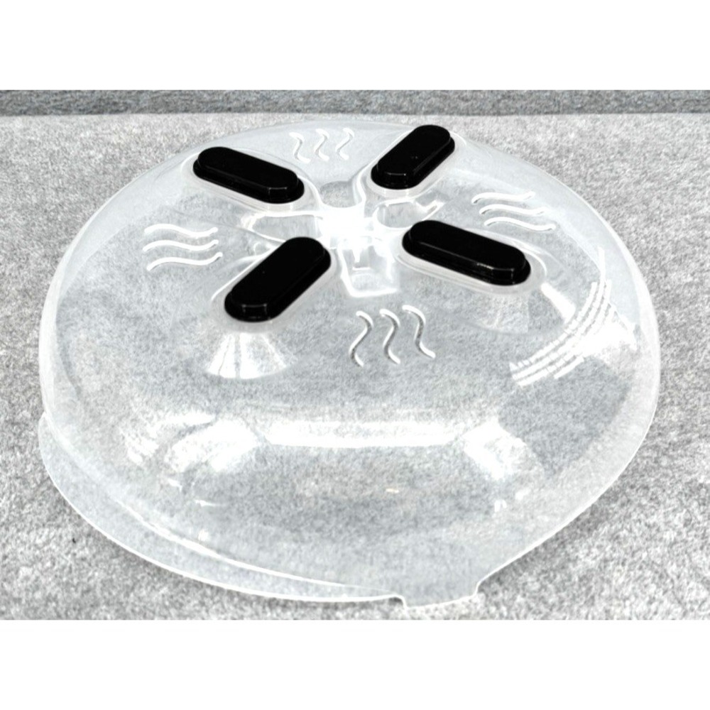 Magnetic Microwave Anti Splatter Cover Plate Guard Lid With Steam Vent